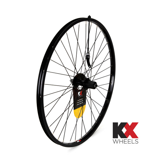 KX MTB 26" Singlewall Q/R Cassette Wheel Rim Brake (Rear)
