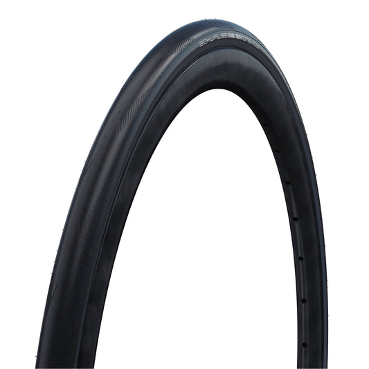 Schwalbe One Plus Evolution Road Race Tyre in Black/Reflex (Wired)