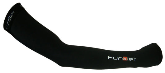 Funkier Allariz SLV03 Winter Thermal Arm Warmers in Black