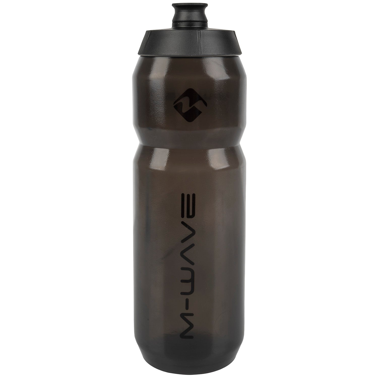 M-Wave 750ml Transparent Black Water Bottle