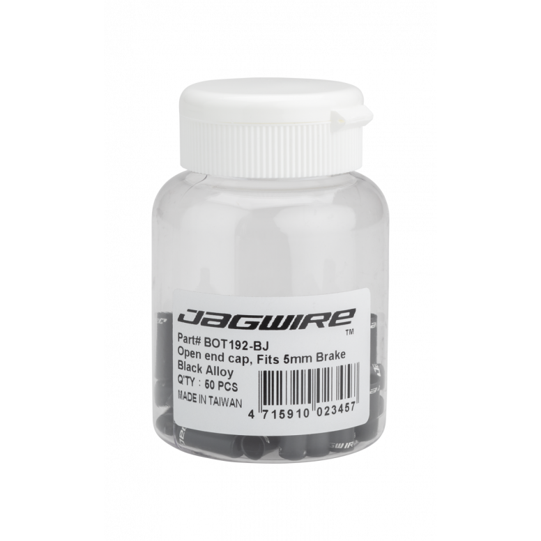 End Caps Open - 5mm Brake - Alloy Jagwire