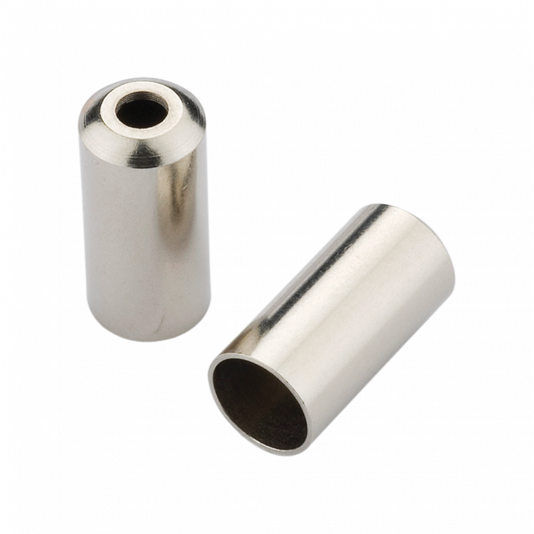 End Caps Open - 5mm Brake - Brass Jagwire