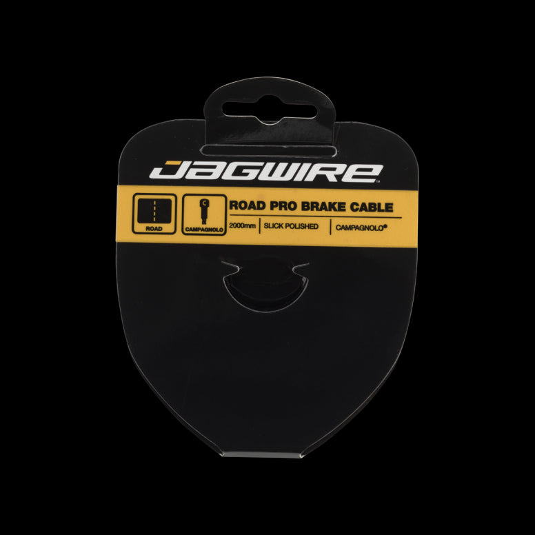 Pro Road Brake Cable - Polished Slick S'less - Campag Jagwire