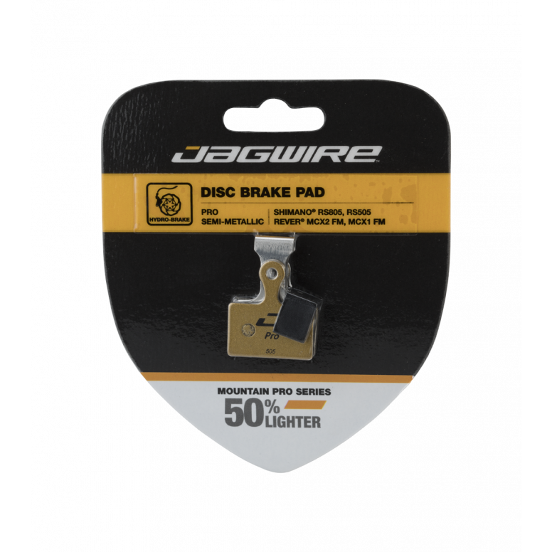 Pro Semi-metallic Disc Brake Pad - Shim Road & Riderever Jagwire