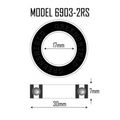 6903-2RS Wheel bearing