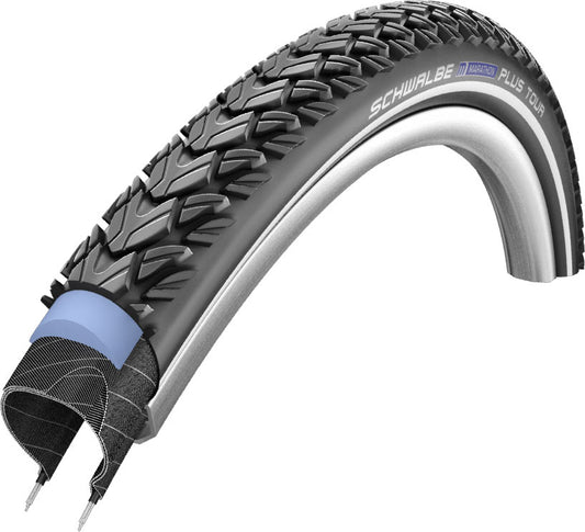 Schwalbe Marathon Plus TOUR Performance SmartGuard Endurance Compound in Black/Reflex