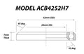 Headset Bearing ACB4252H7