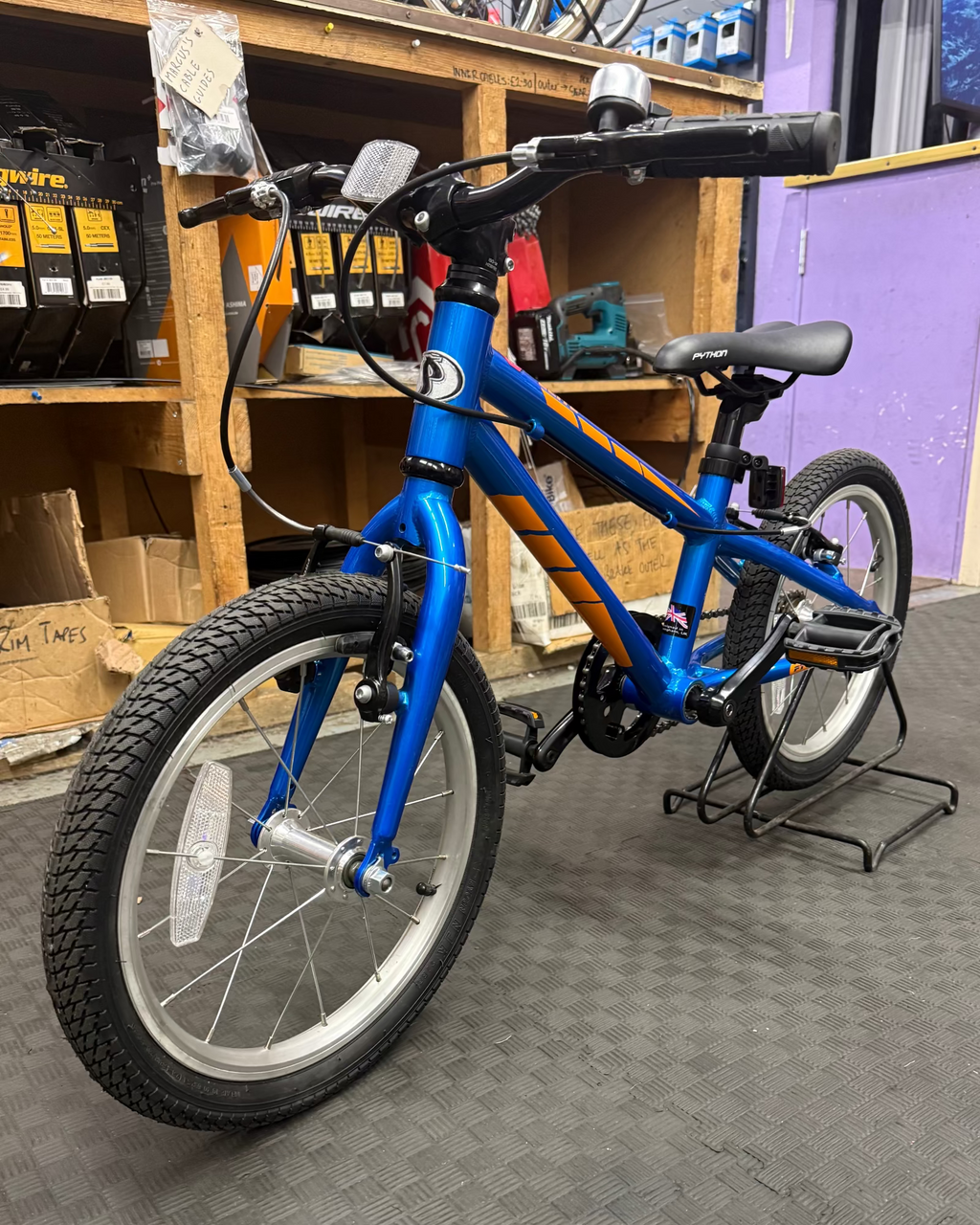 *B-Stock* Python Elite Boys 16" 1Spd - Blue