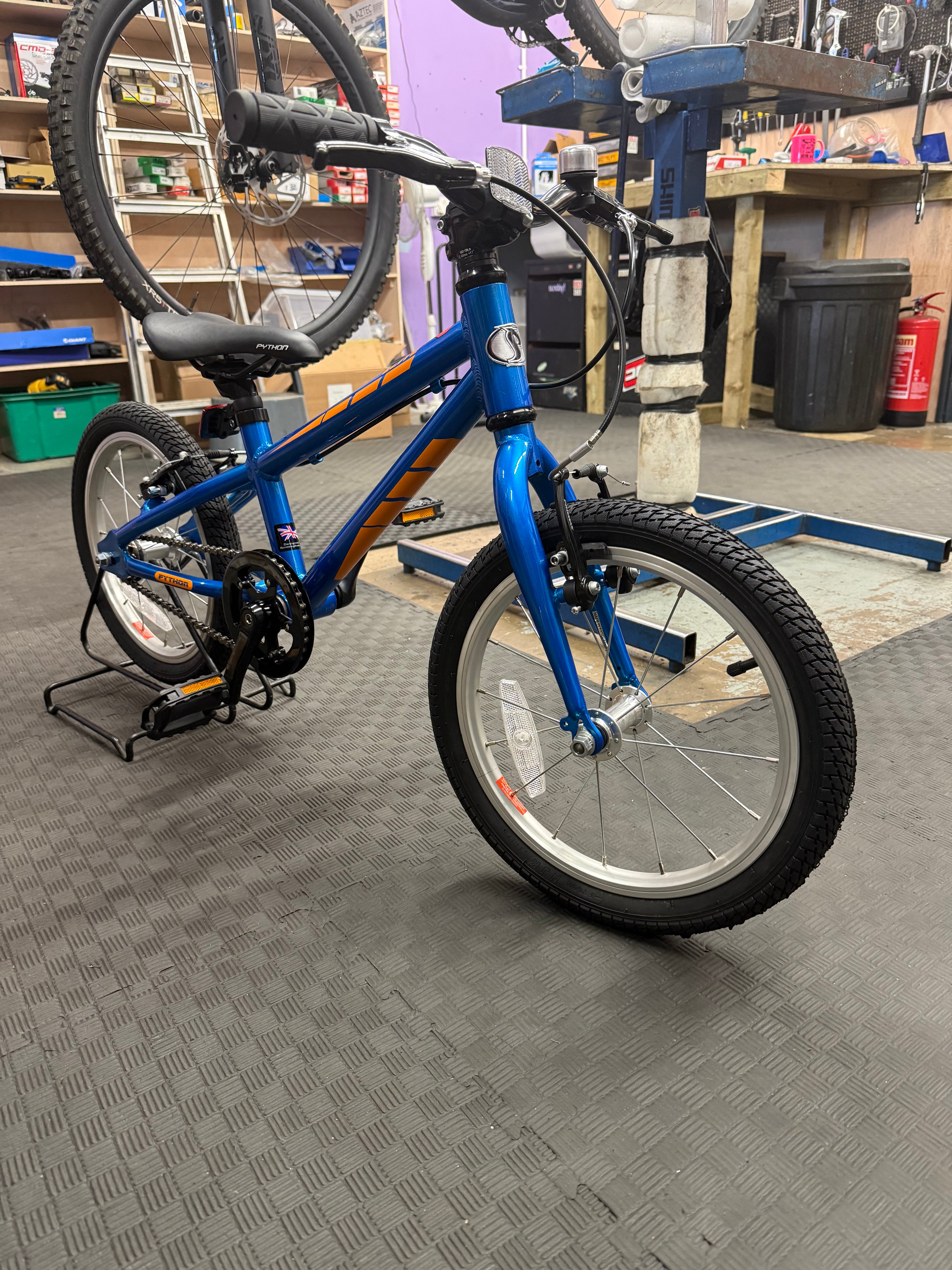 *B-Stock* Python Elite Boys 16" 1Spd - Blue