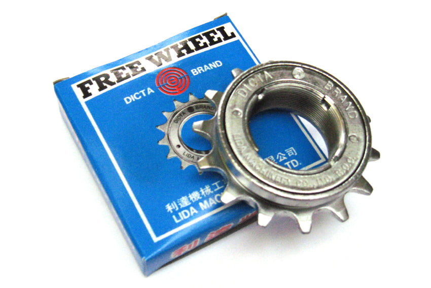 14T 1/8″ Single Freewheel – Chrome Plated