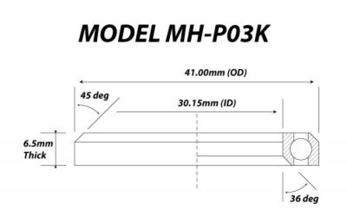 Headset Bearing MH-P03K