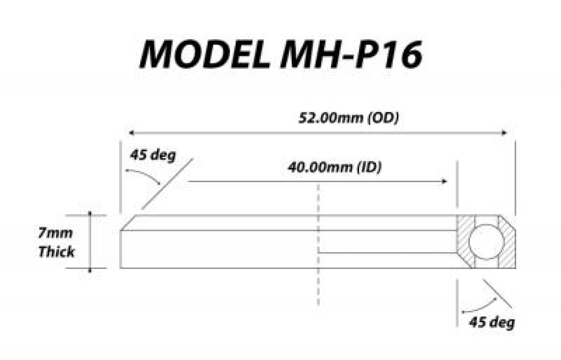 Headset Bearing MH-P16