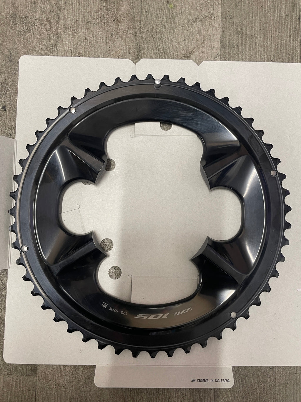 FC-R7100 105 12 speed outer chainring, 52T-NH for 52/36T