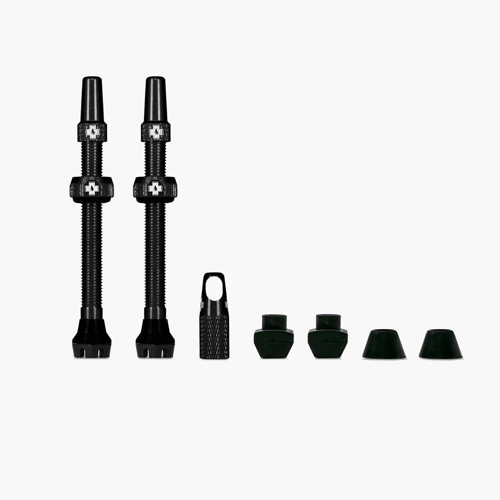 Tubeless Valves/80mm/Black V2