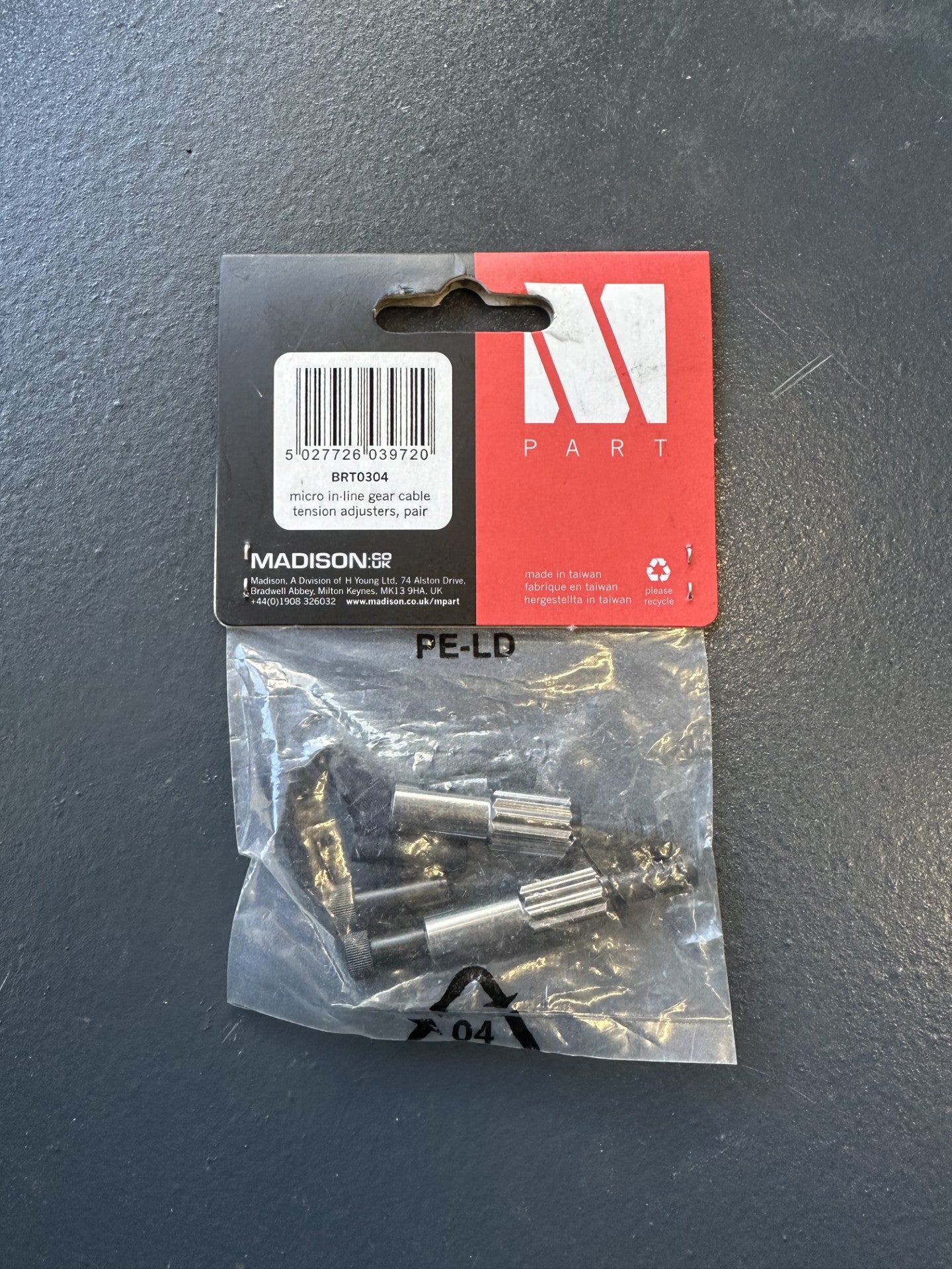 Madison micro gear cable adjusters pair