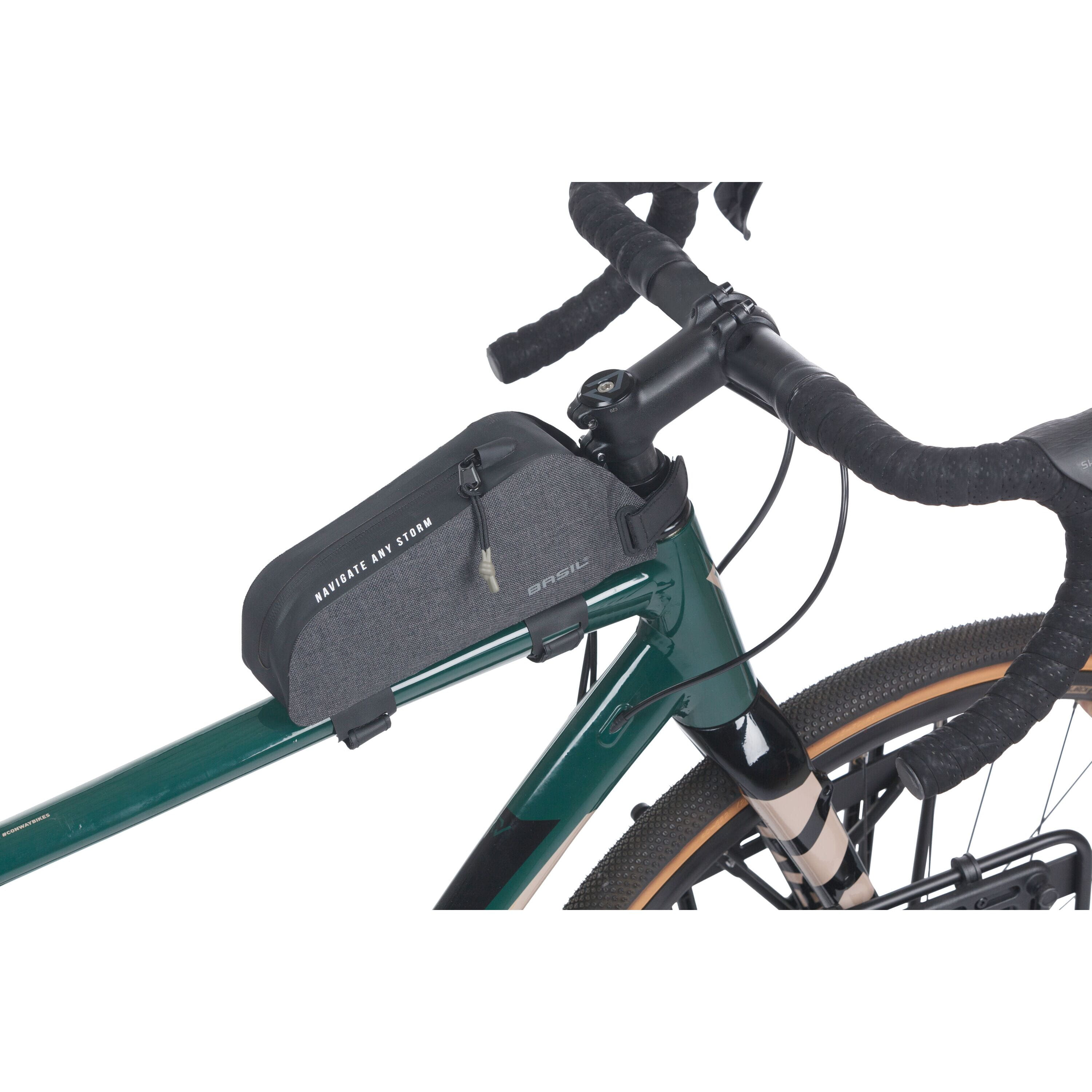Navigator Storm Top Tube Frame Bag 0.8L black