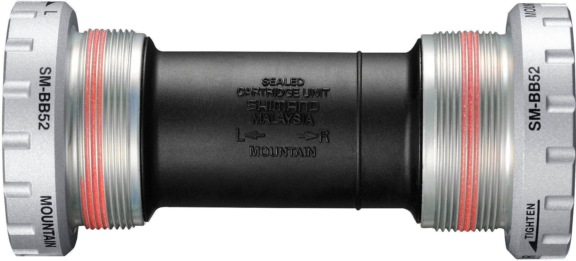 Sm-bb52 Deore Outboard Bearing Bottom Bracket Set, British Thread, 83 Mm Shimano