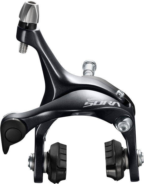Shimano Sora R3000 brake callipers, front, grey