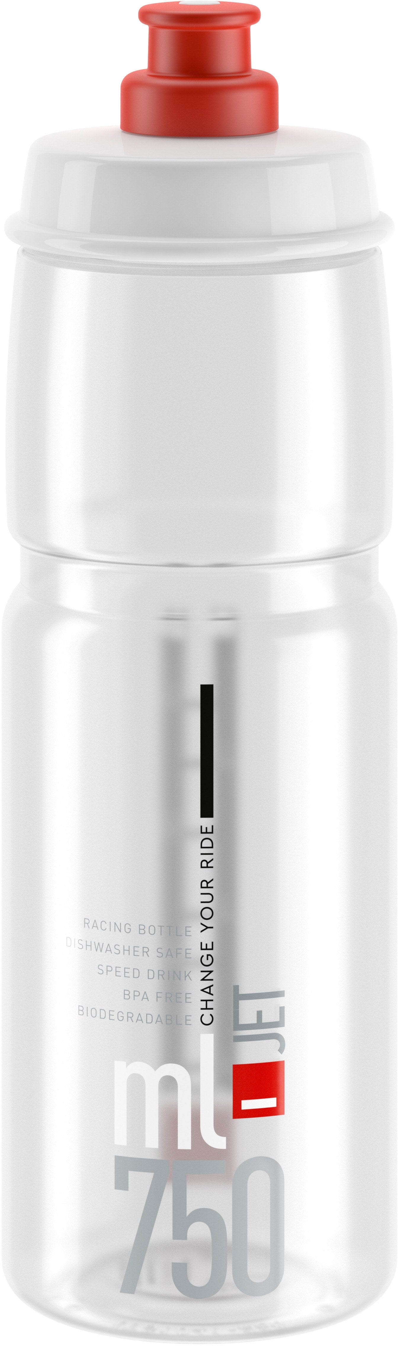 Jet clear red logo 750 ml
