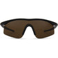 D'Arcs Compact Sunglasses 3 Lens pack - matt black