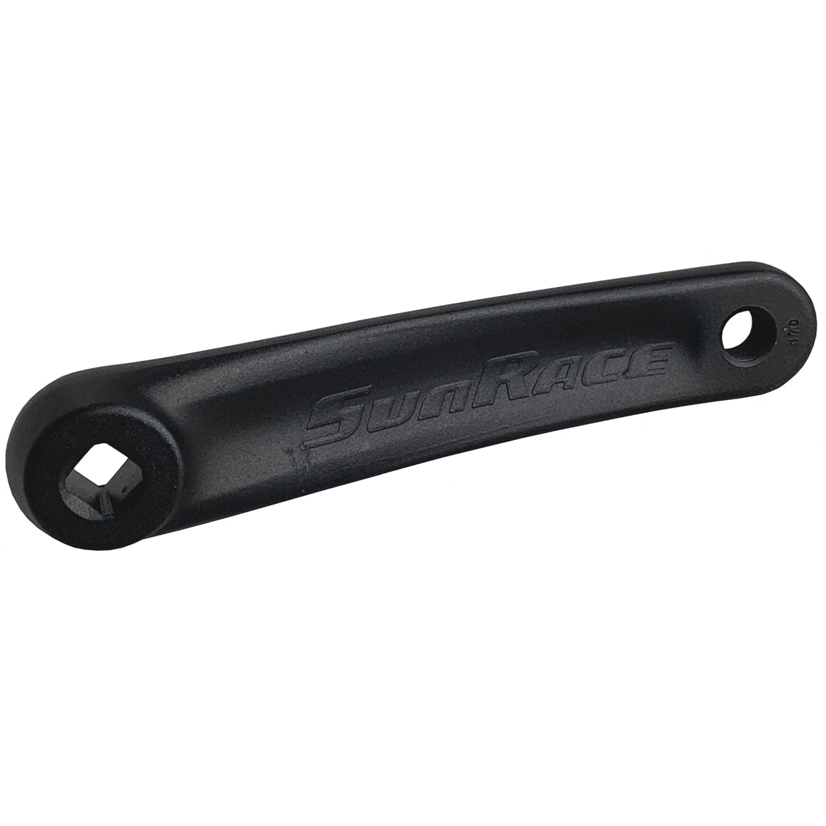 SunRace Left Hand Crank Arm in Black - Diamond