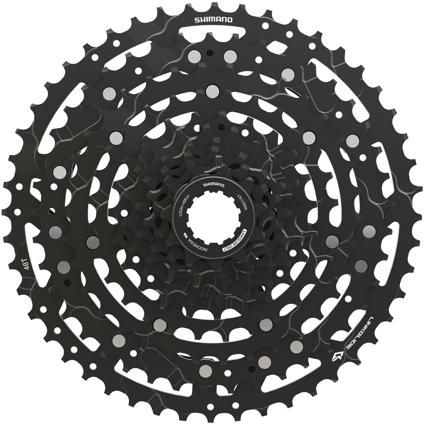 Cues Cs-lg300-10 Link Glide Cassette, 10-speed, 11 - Shimano