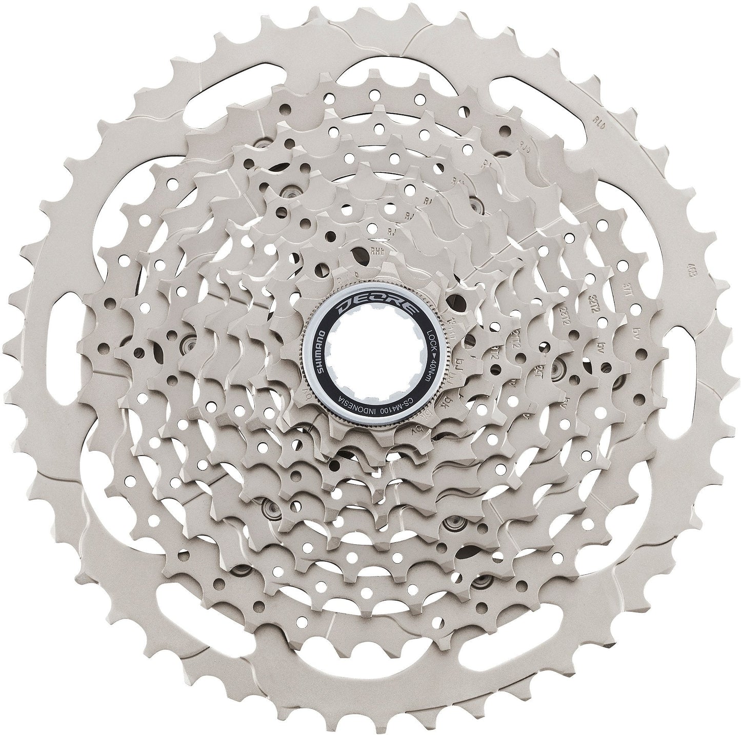 Cs-m4100 Deore 10-speed Cassette, Shimano