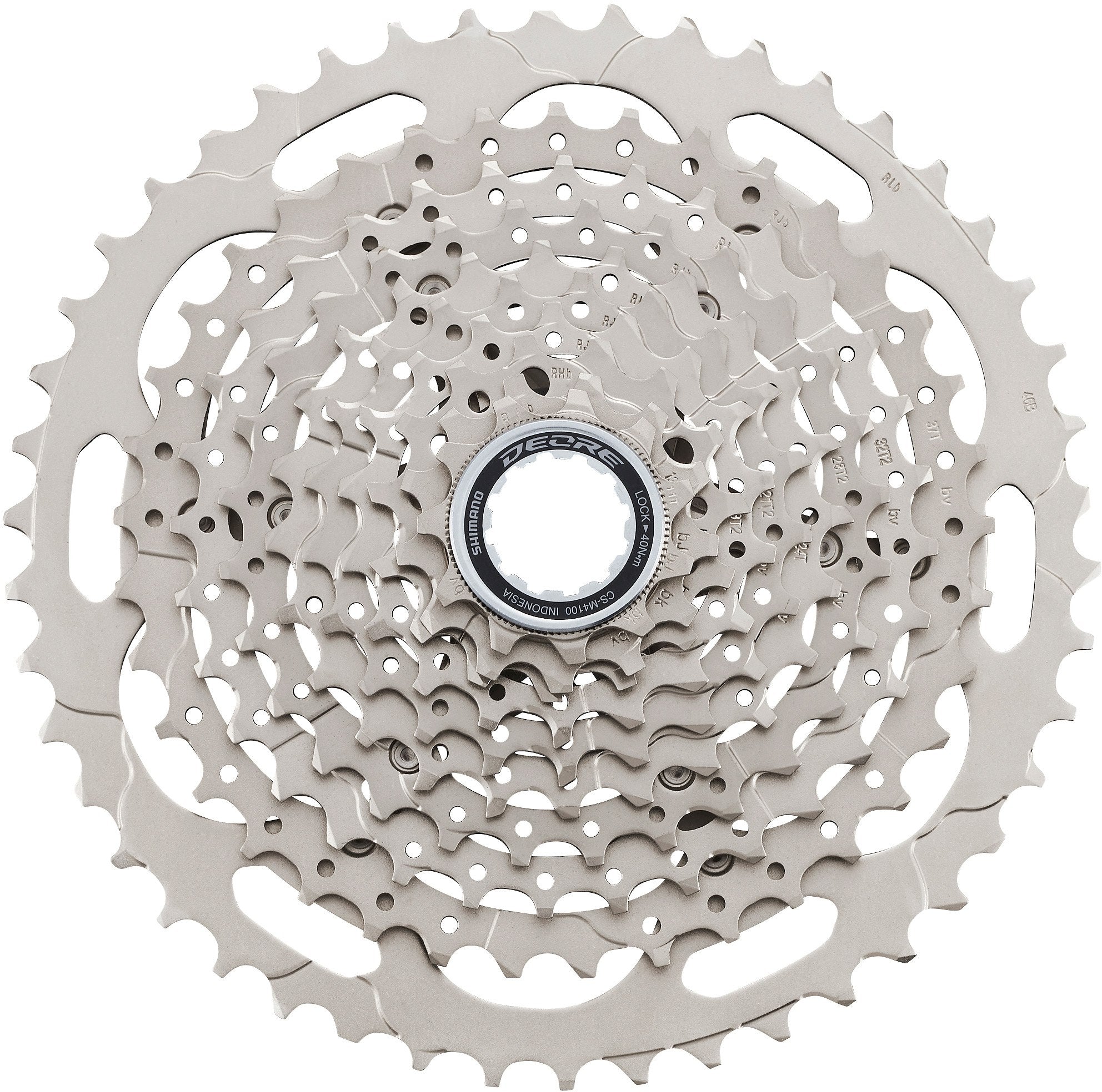 Cs-m4100 Deore 10-speed Cassette, Shimano