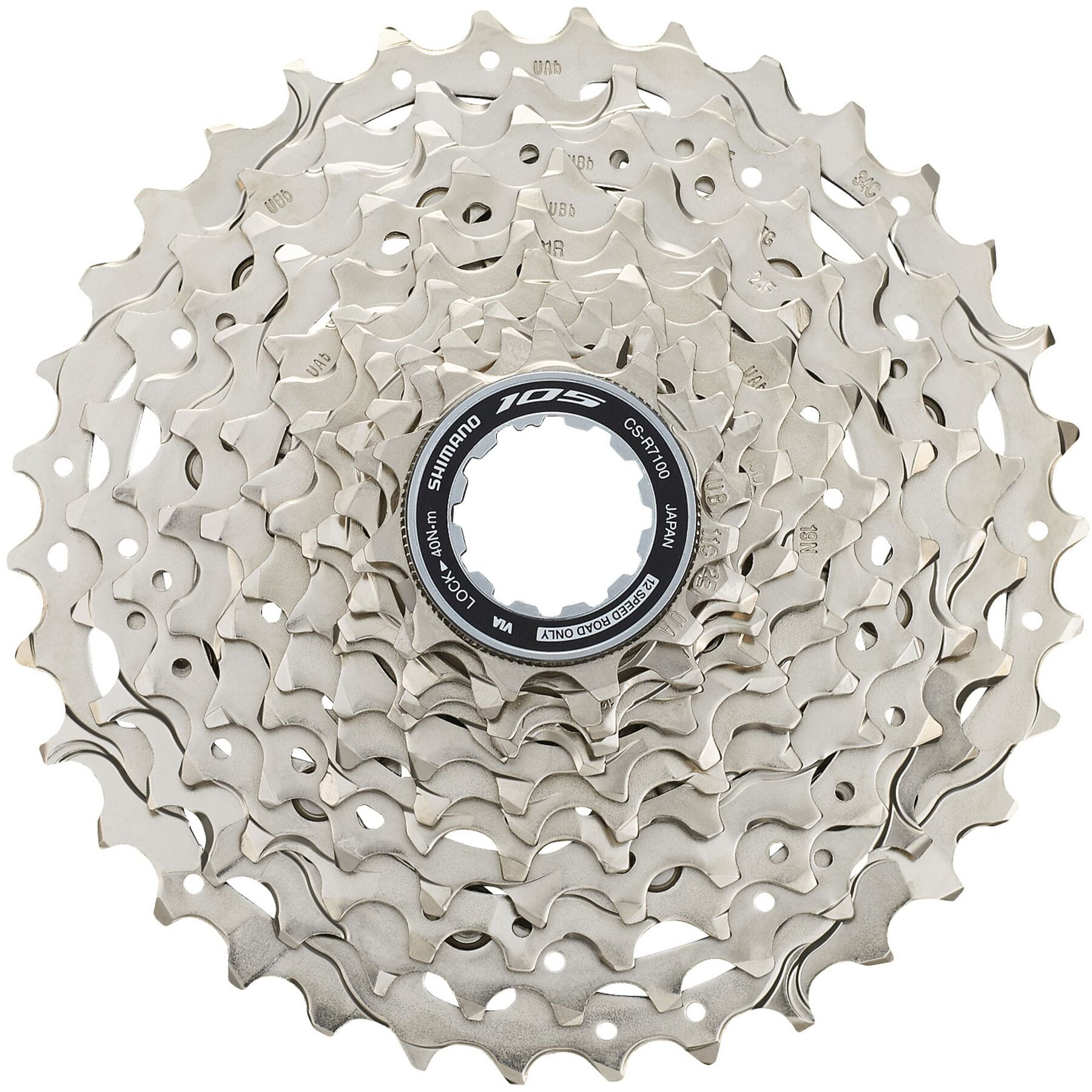 Cs-r7101 105 12-speed Cassette, 11 - 34t Shimano