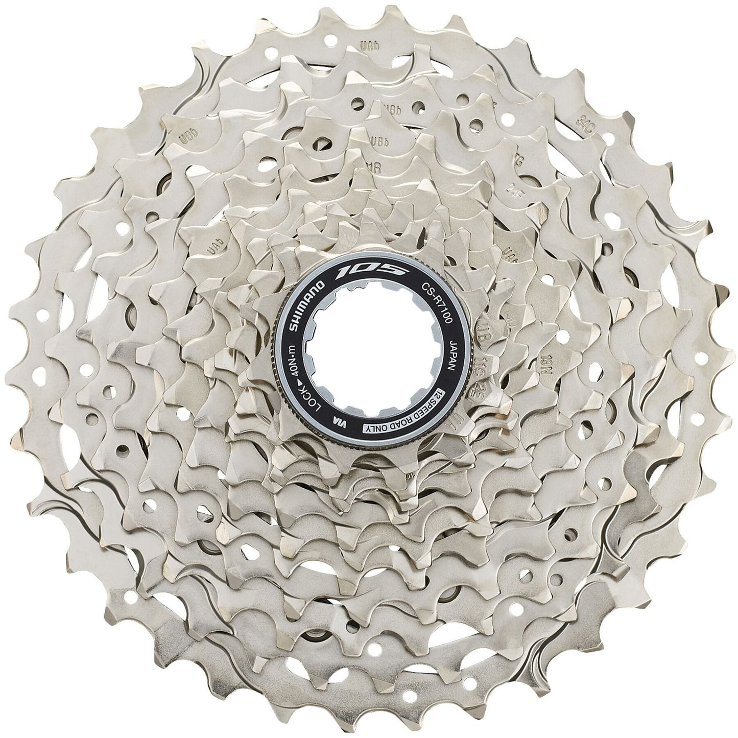 Cs-r7100 105 12-speed Cassette, 11 - 34t Shimano