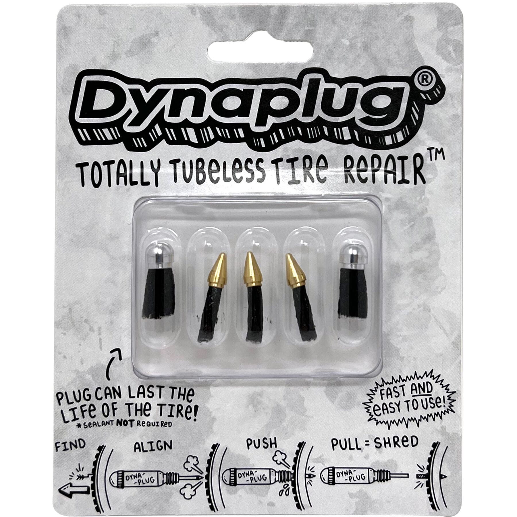 Plug Pack, 3 X Soft Nose And 2 X Mega Plugs Dynaplug