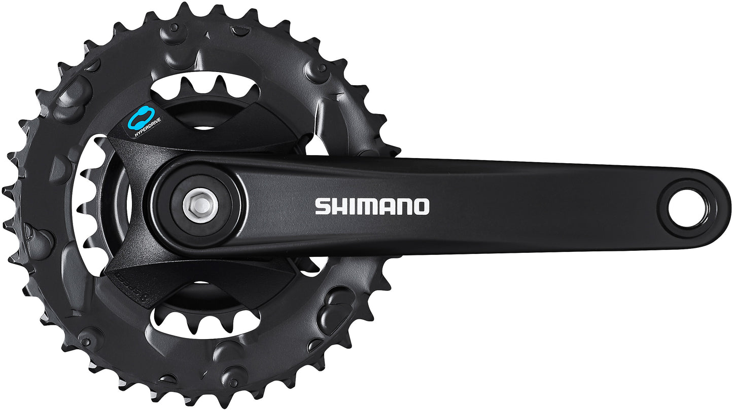 Shimano FC-M315 chainset 36/22, 7/8-speed, black, 170 mm, without chainguard