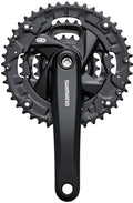FC-M371 chainset with chainguard, square taper, 48 / 36 / 26T, 170 mm, black