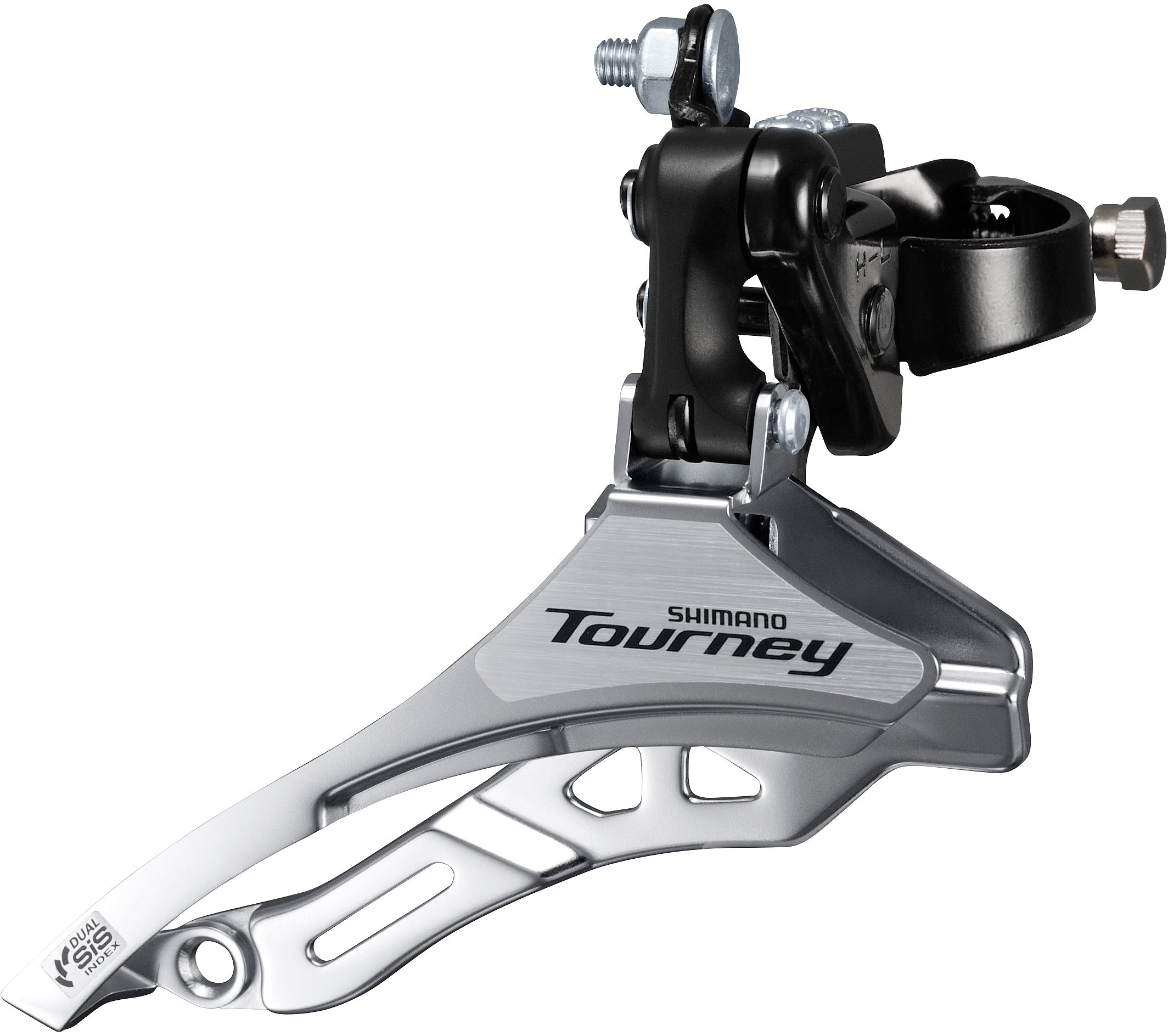 FD-TY300 Tourney 6/7-speed triple front derailleur, down pull, 31.8 mm, for 42T