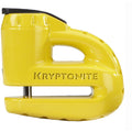 Keeper 5-s Disc Lock - With Reminder Cable - Yellow Kryptonite