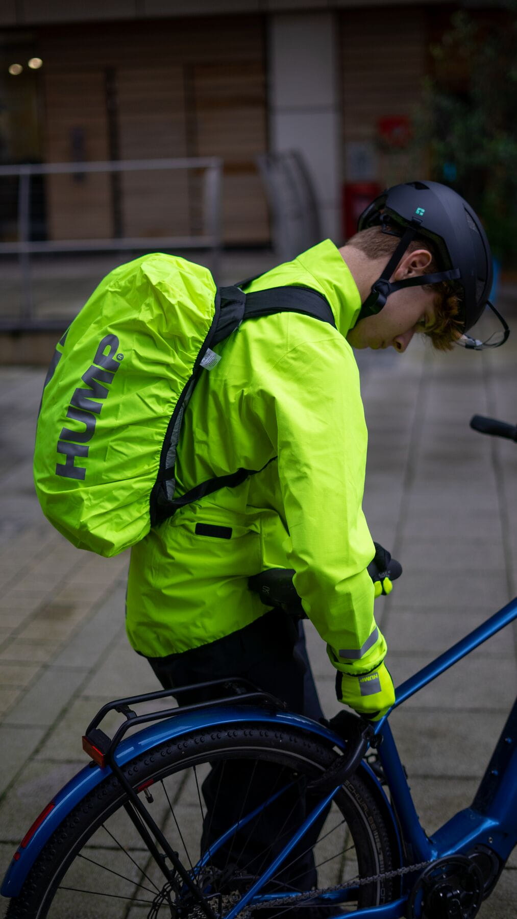 Hump Reflect Waterproof Jacket - Hi-Viz Yellow