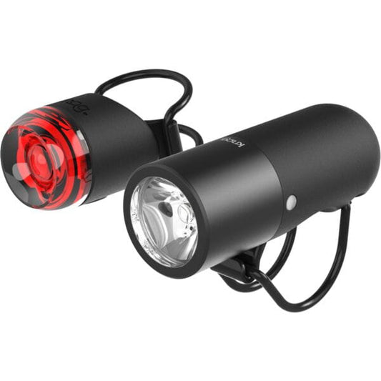 Plugger Front Light and Plug Rear Light Twinpack