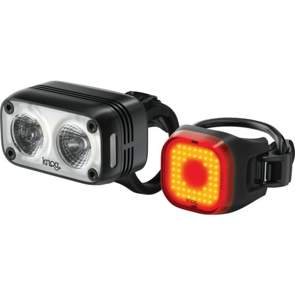 Blinder Road 400 Front Light + Blinder Mini Square Rear Light