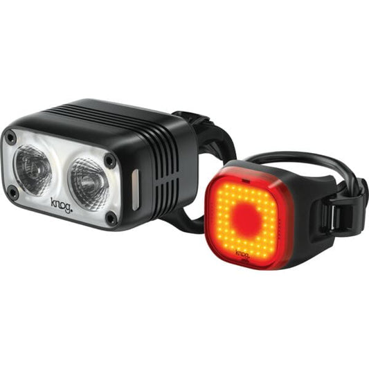Blinder Road 600 Front Light + Blinder Mini Square Rear Light