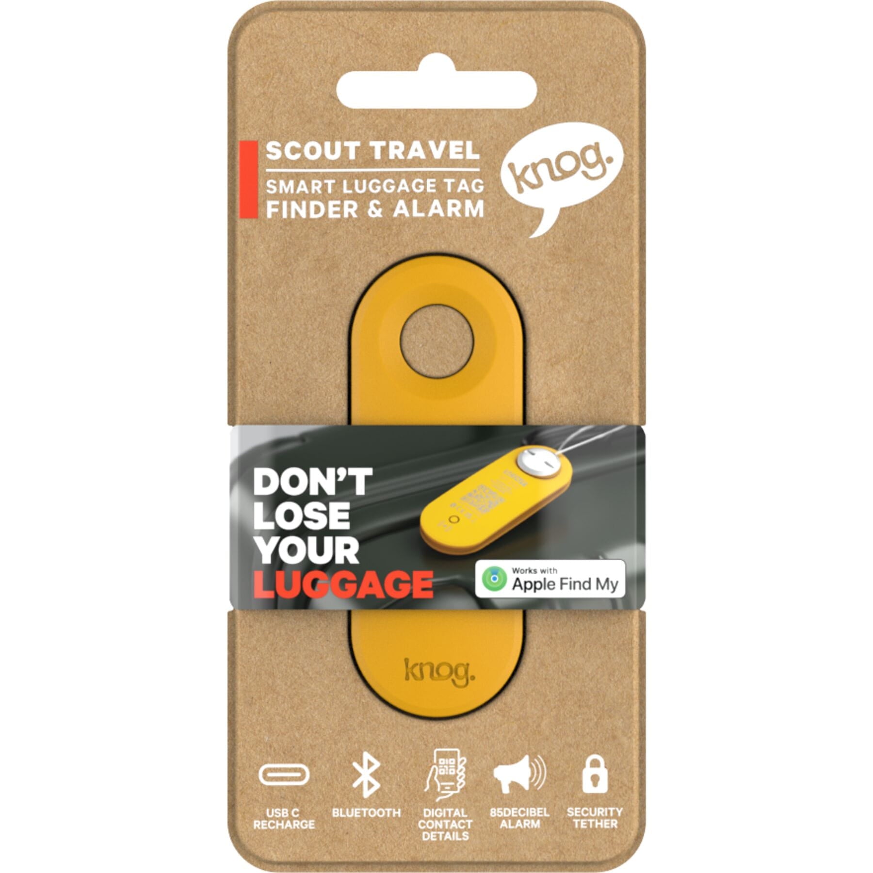 Knog Scout Travel Luggage Alarm and Finder