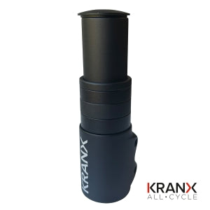 KranX Alloy A/Head Stem Riser in Black