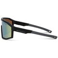 Enigma Matt Black Sunglasses - 3 Lens Pack - Bronze Mirror / Amber / Clear