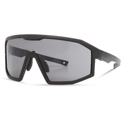 Enigma Matt Black Sunglasses - 3 Lens pack - Black Mirror / Amber / Clear