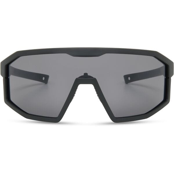 Enigma Matt Black Sunglasses - 3 Lens pack - Black Mirror / Amber / Clear