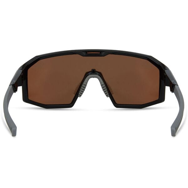 Enigma Sunglasses - gloss black / bronze mirror lens