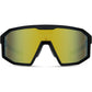 Enigma Sunglasses - gloss black / bronze mirror lens