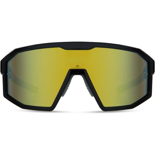 Enigma Sunglasses - gloss black / bronze mirror lens
