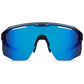 Cipher Sunglasses - 3 Lens pack - crystal gloss blue / blue mirror