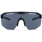 Cipher Sunglasses - matt black / black mirror lens