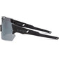 Stealth Sunglasses - matt black / silver mirror lens